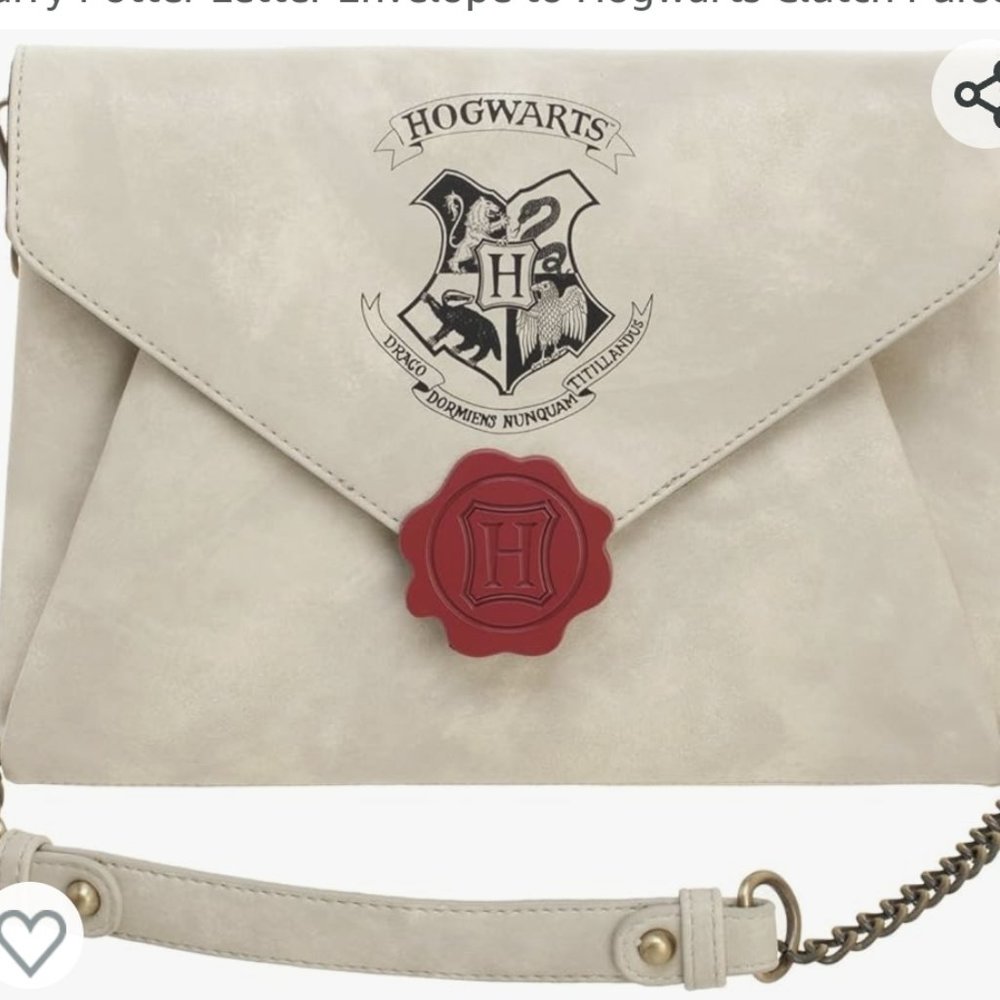 Harry Potter Hogwarts letter purse